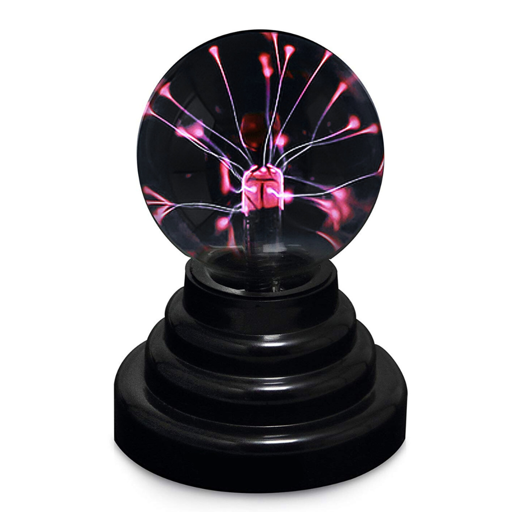 Esfera de plasma mágica sensible al tacto con luz LED